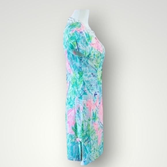 Lilly Pulitzer NWT Casidy Stretch Shift Dress - Picture 4 of 11